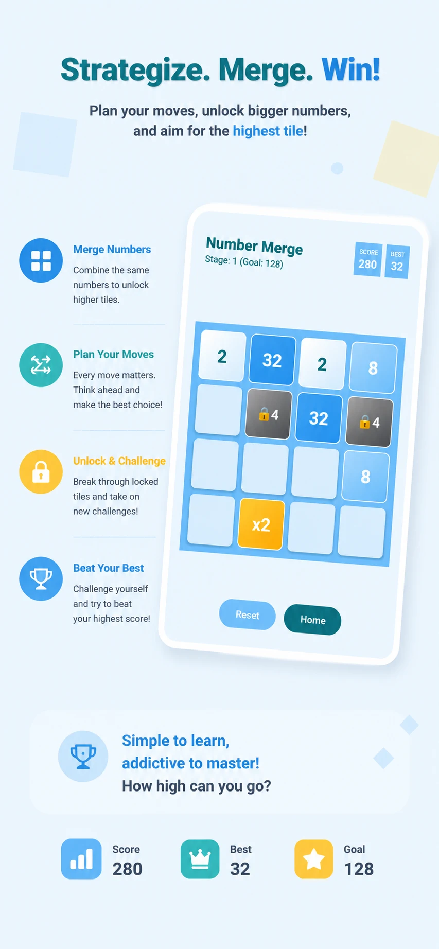Number Merge screenshot